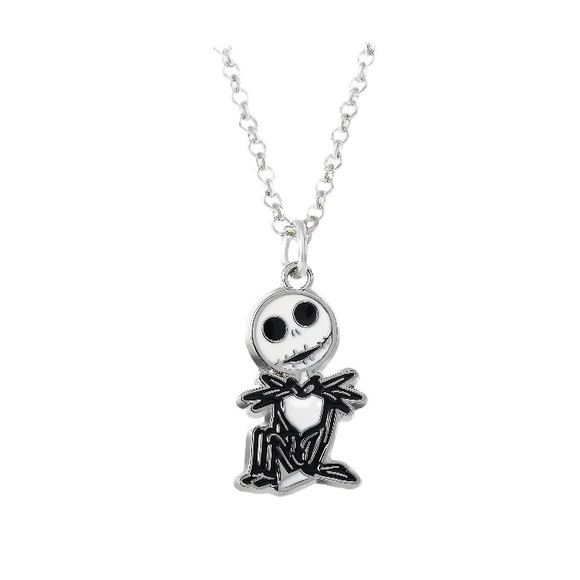 Disney Nightmare Before Christmas Jack Skellington 
Necklace & Earrings - Picture 7 of 11